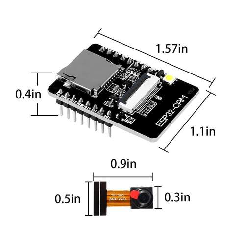 ESP32 CAM WIFI蓝牙模块 开发板 OV3660摄像头 带USB TTL下载器