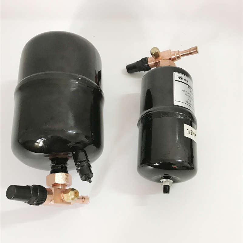空氣液帶儲40hp貯立式熱泵閥1器2hp用-冷庫能配件罐瓶/液液空調(diào)儲