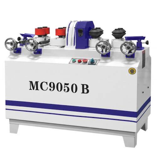 木工机械MC9050B圆棒机圆木机送料轮双进双出可打直径15到50