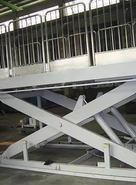 液压升降平吨台汽车举升机提机升电动台102EKV0吨固定剪叉式升降