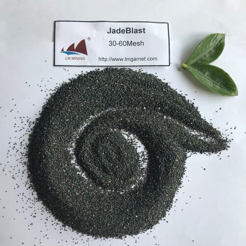 船舶喷砂绿辉石30-60#优质现货喷砂除锈工业过滤系统水质净化滤料