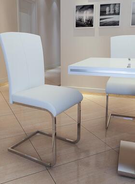 0J可好餐桌椅组现简约家用小F76J6668烤户型西餐桌餐代合台白色漆