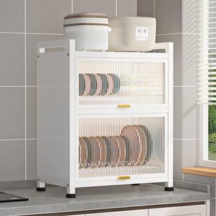rack flip cover Kitchen cupboard storage household cou dish