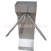 超市单向门旋转进出入器出入口门禁导向三辊闸手推单项旋转通道扎