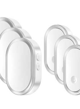 卡佳斯A99黑色无线门铃 远距离遥控音乐门铃老人呼叫器 智能门铃