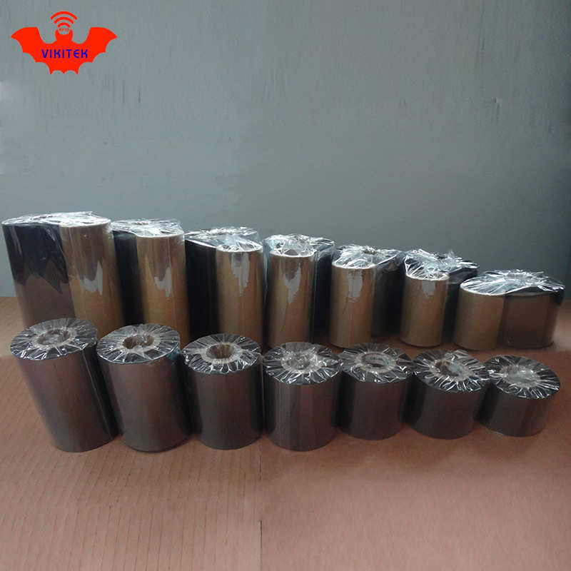 碳带加强混合基大卷芯条码标签打印机防水pp合成纸用耐刮擦墨色带