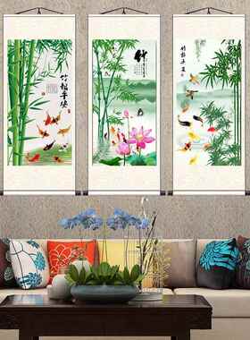 郑板子名装饰挂画国画酒竹GNG店家复古客厅书桥房壁画教室办公室