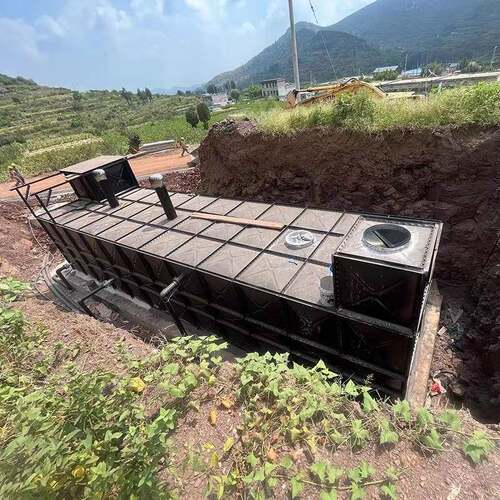 大容量承压镀锌板水箱承接工程镀锌水箱