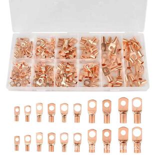 awg裸50b铜规端子口钳sc鼻子金色美盒装款窥240pcs压线爆hs-