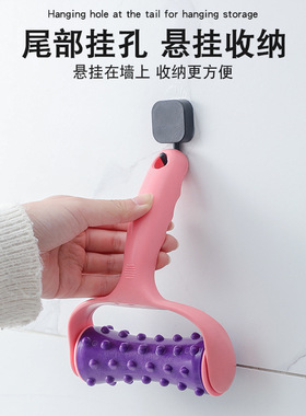 按摩器滚轮式手持家用手臂小腿穴位按摩珠胳膊腿部通经络按摩滚珠