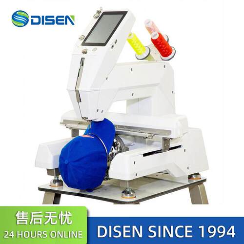全自动电脑单头单针绣花机刺绣机平绣机 Mini Embroidery Machine