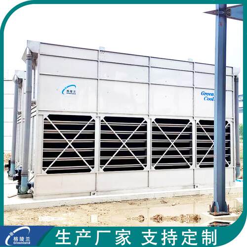 100t闭式循环冷却塔 100t的水塔 密封式水塔 城市水塔 盐水凉水塔