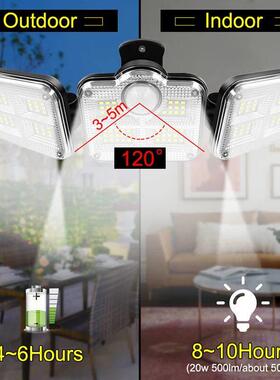 20w Solar Light 122/333led IP65 Waterproof Outdoor Indoor So