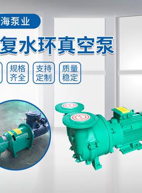 供应往复水环式真空泵2BV不锈钢S304引水泵气泵