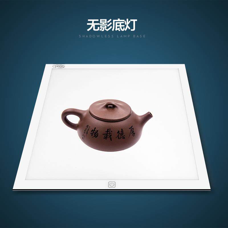 标准摄影led摄影灯可无极调光底灯产品无影纯白拍照单反补光器材