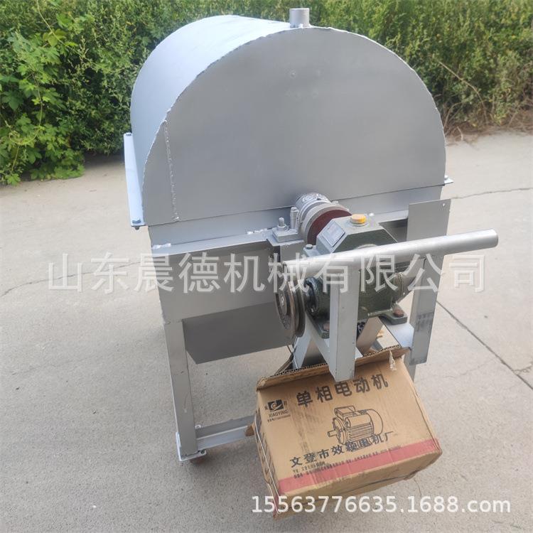 电磁加热芝麻炒熟机 炒黑芝麻设备中小型滚筒炒货机
