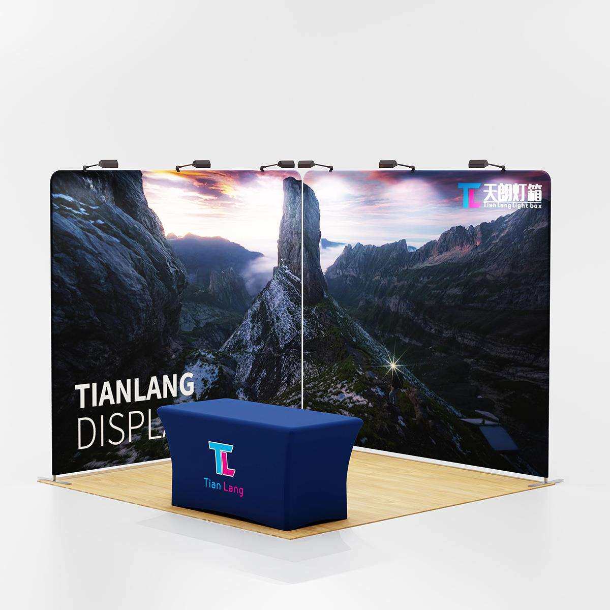 快幕秀高档展架画面广告牌活动展会签名墙背景板展示架