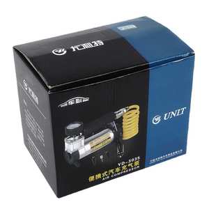 气泵高压尤利 车载充 3035a打 气泵充特轮胎便携式 加气泵12v气机