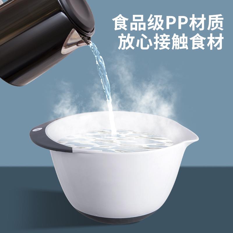揉面盆家用厨房洗菜盆打蛋盆烘焙塑料防滑加厚加深和面发新品