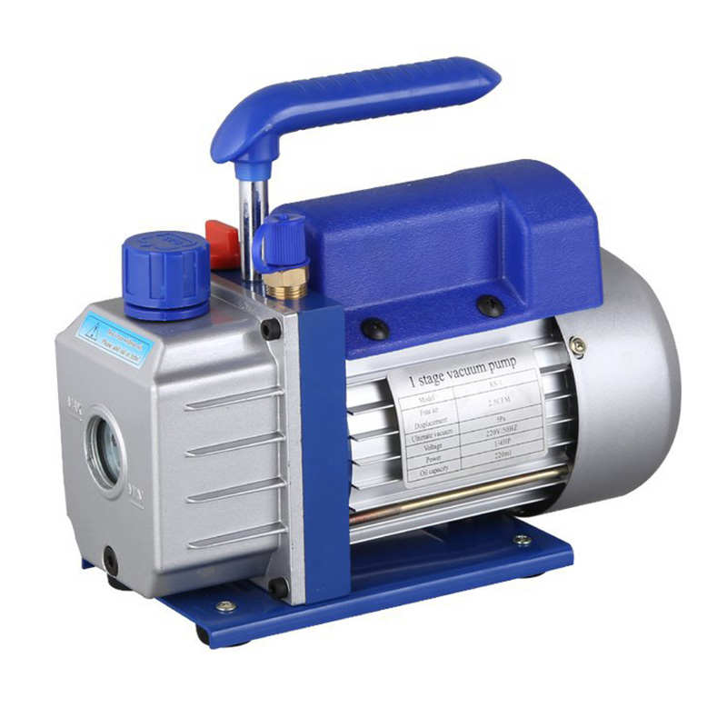 供应出口外贸3.5CFM/110V欧美小型手提真空泵 制冷新冷媒真空泵