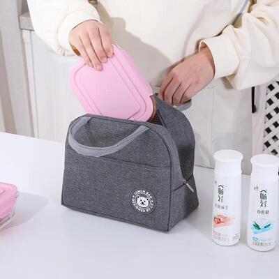 Fashion Insulated Thermal Cooler Lunch box food bag for work