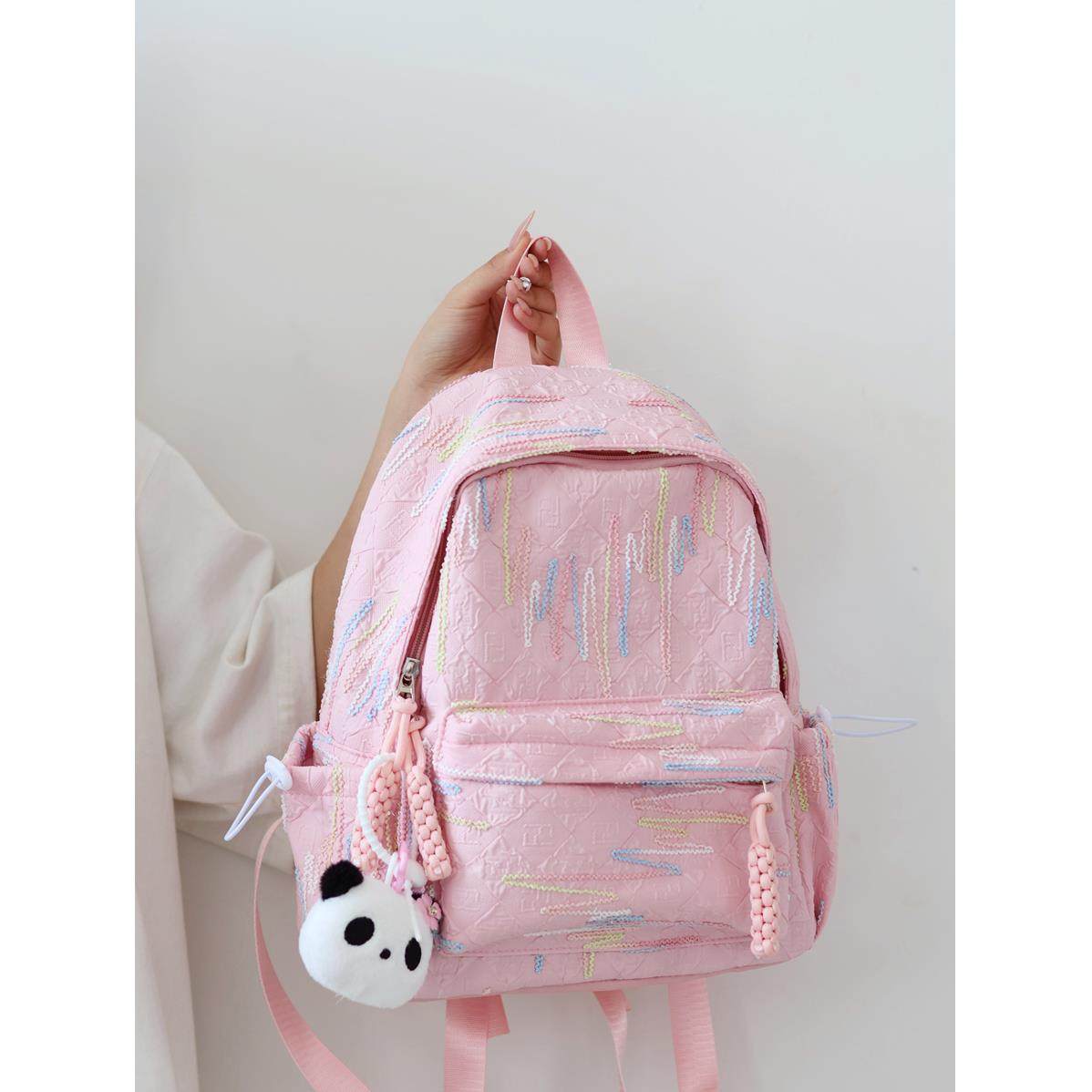 韩版双肩包小型女 大学生轻便妈咪包小揹包日系ins百搭旅游小书包