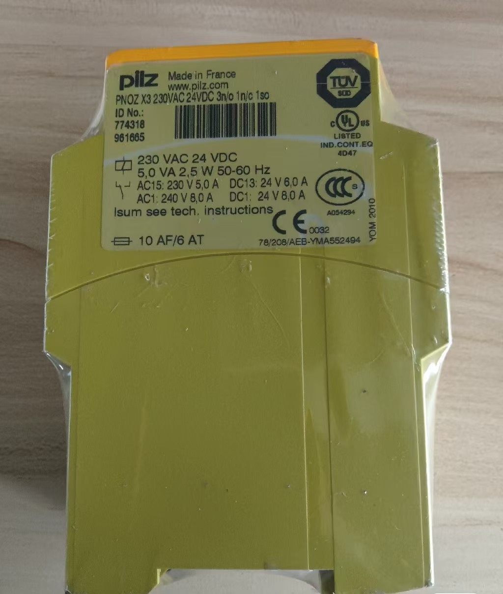 PILZ皮尔磁  现货 订货号772136 全新未开封