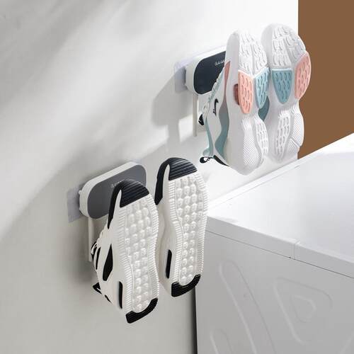 Multifunctional Balcony Foldable Shoe Drying Rack, No-Drill