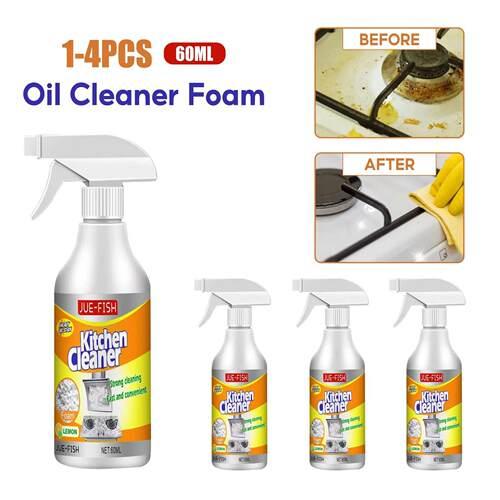 Oil Cleaner Bubble Spray Remover Grease Foam Multipurpose Di