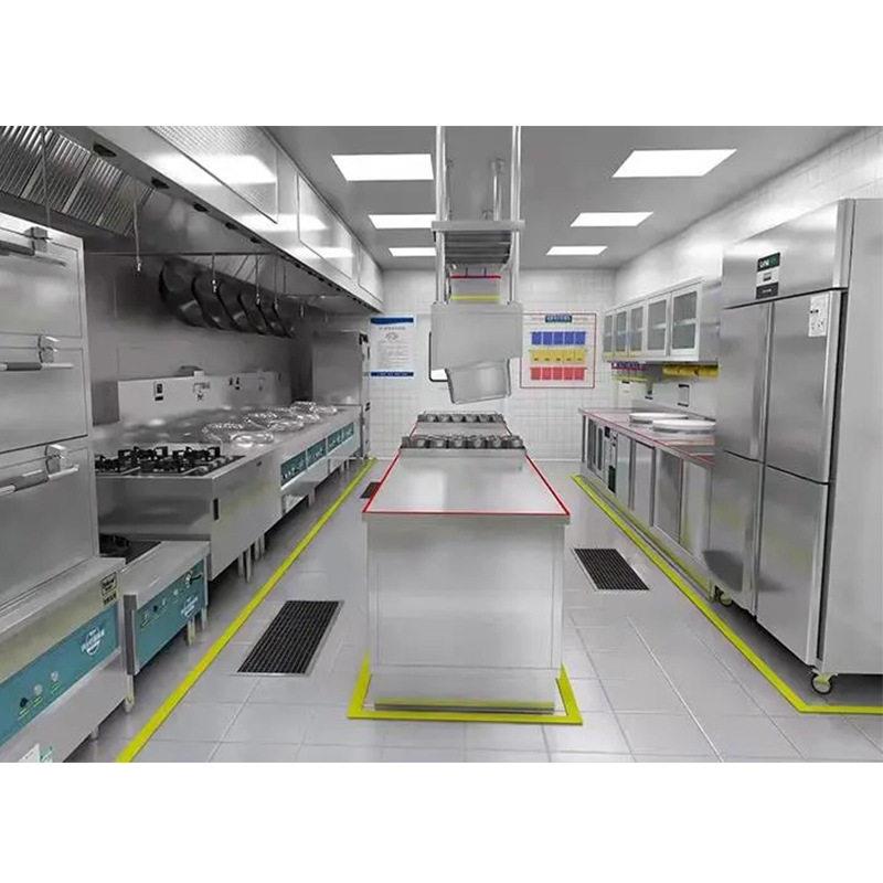 上海不锈钢厨房设备工程方案报价酒店餐饮火锅店大食堂厨房设备