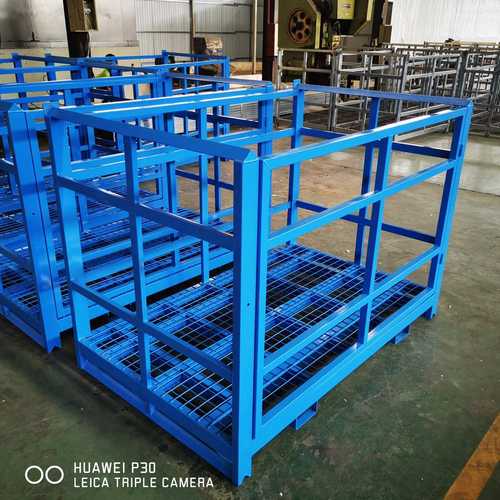 厂家定做多种规格油桶堆垛架堆高用仓库周转置物架折叠物料堆高架