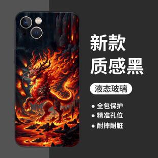 招财麒麟realmegt7pro手机壳国潮真我gt6网红新款gt5pro钢化玻璃realmegt7高级感真我gt6pro潮牌真我gt防摔套