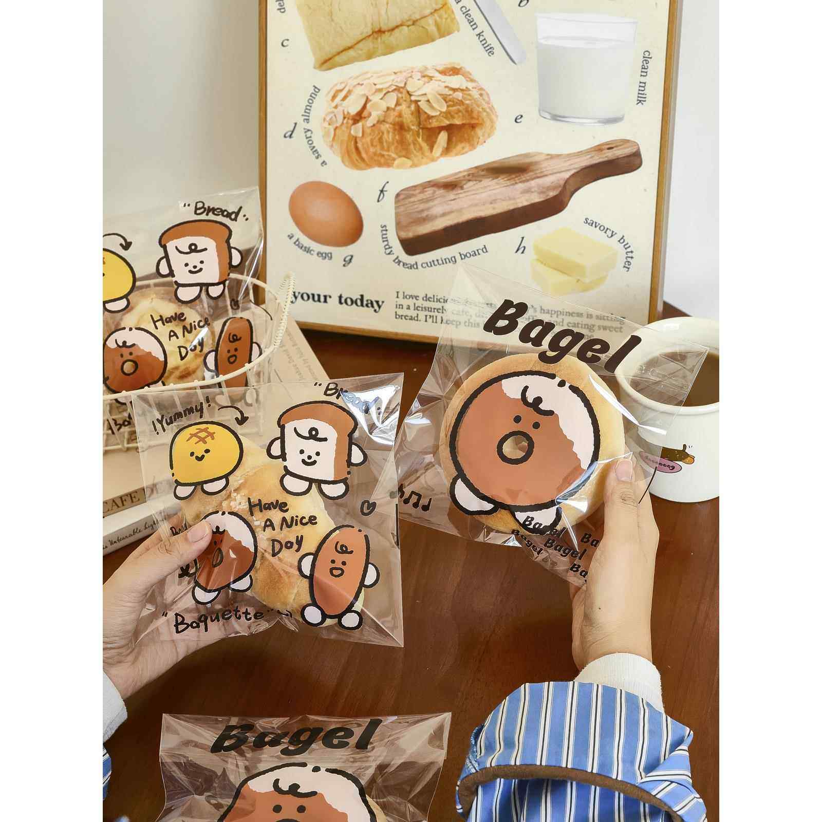 食品级面包吐司包装袋贝果面包包装袋自封袋烘焙吐司可颂欧自粘三,厨房/烹饪用具,点心包装盒/包装袋,淘宝优惠券,粉丝福利购,淘宝优惠卷