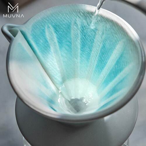 慕纳星川手冲威咖过啡VM-07760式滤杯陶瓷滴滤免折叠咖啡滤杯器具