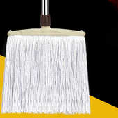 大号家用老式 拖把棉线拖布墩布尘推棉布工厂物业平拖地拖吸水托布