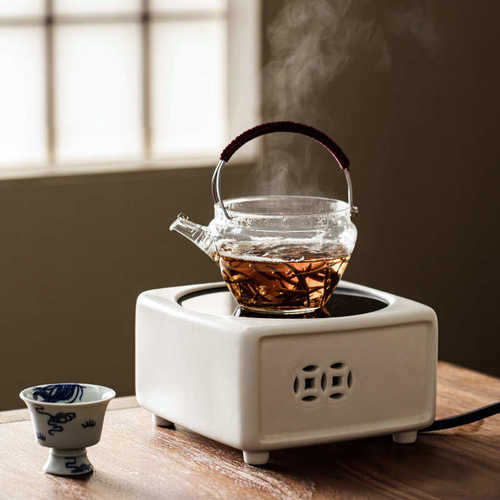 玻璃提梁公道杯大容量茶海提篮公杯可煮茶家用壶型茶海分茶匀茶器