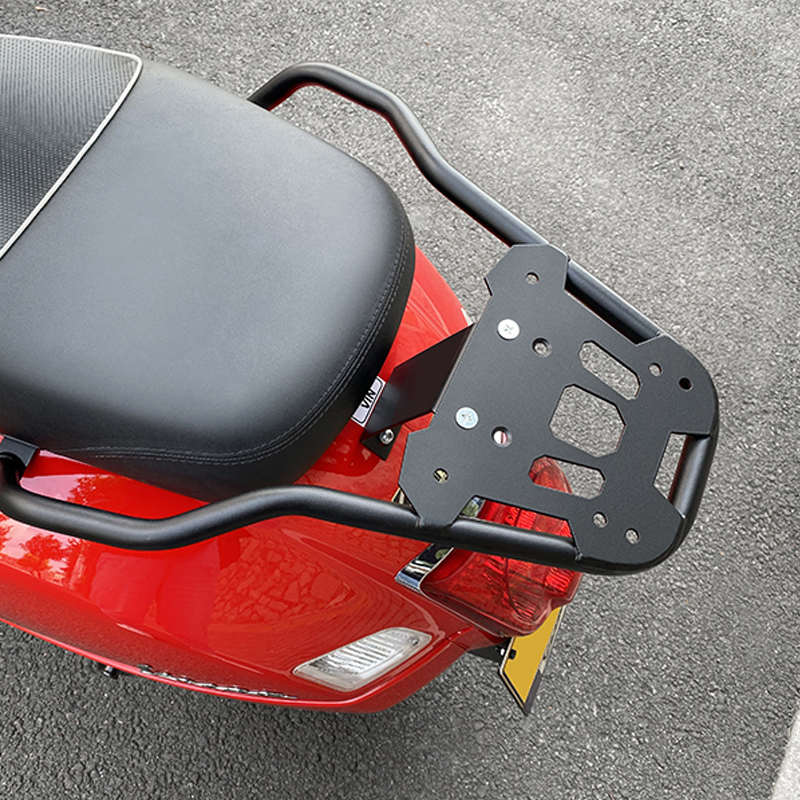 春天冲刺Vespa 150改装尾架维斯帕300摩托车尾箱支架货架加粗