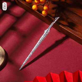 《与凤行》行止同款止水剑迷你发簪古装影视周边复古小众高级礼物