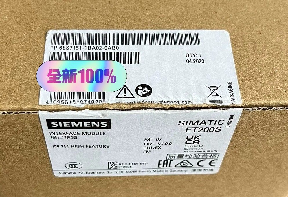 6ES7 151-1BA02 -0AB0成色功能完好 需要的