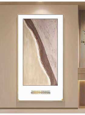 壁画玄关挂画感入户兰迪客厅莫挂画过道走廊画北欧装饰画高级抽象