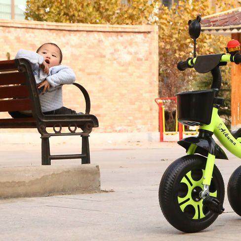 儿童三轮车脚踏车1-3-5-2-6岁大号婴儿轻便手推车宝宝自行车童车
