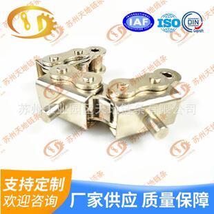 移栽机平板B平顶板链10 U1链厂家链平板 U1板平板坦克链平传动10B