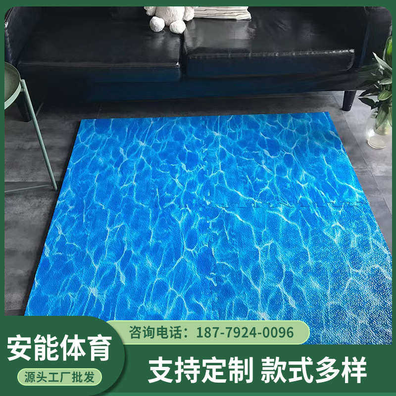 儿童防摔泡沫地垫eva100*100游乐厂淘气堡跆拳道拼接垫子亲子时光