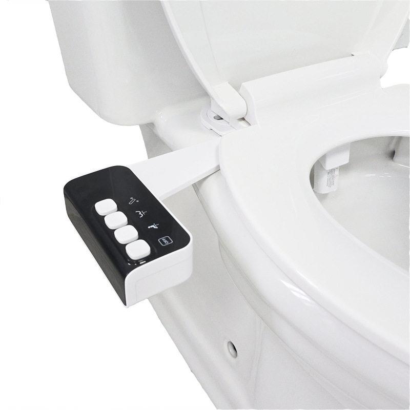 外贸便捷Bidet 按键款臀部清洗外阴冲洗双喷头妇洗器不插电洁身器