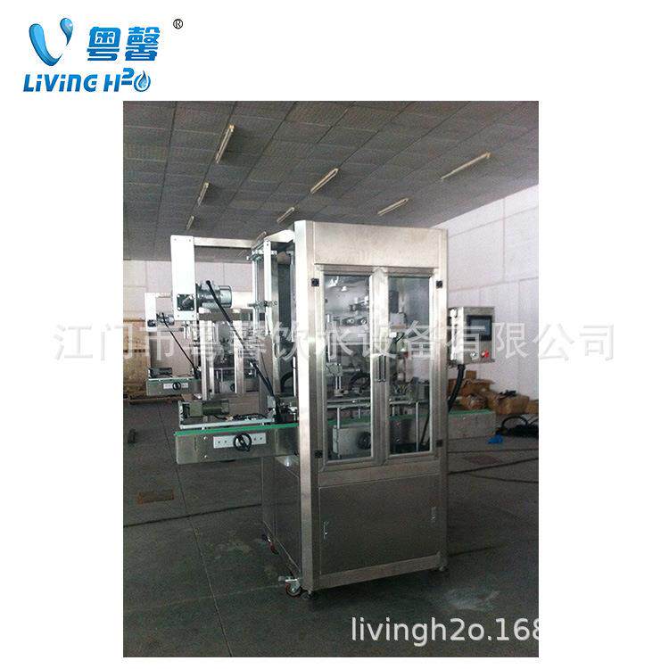 供应矿泉水含气饮料套标机设备瓶装水全自动套标机150型套标机