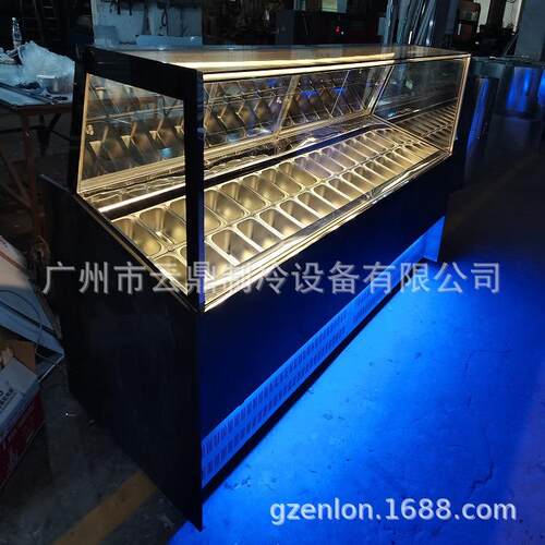 厂家新款30盘雪糕柜主机外置冰激凌柜R290冰淇淋展示柜