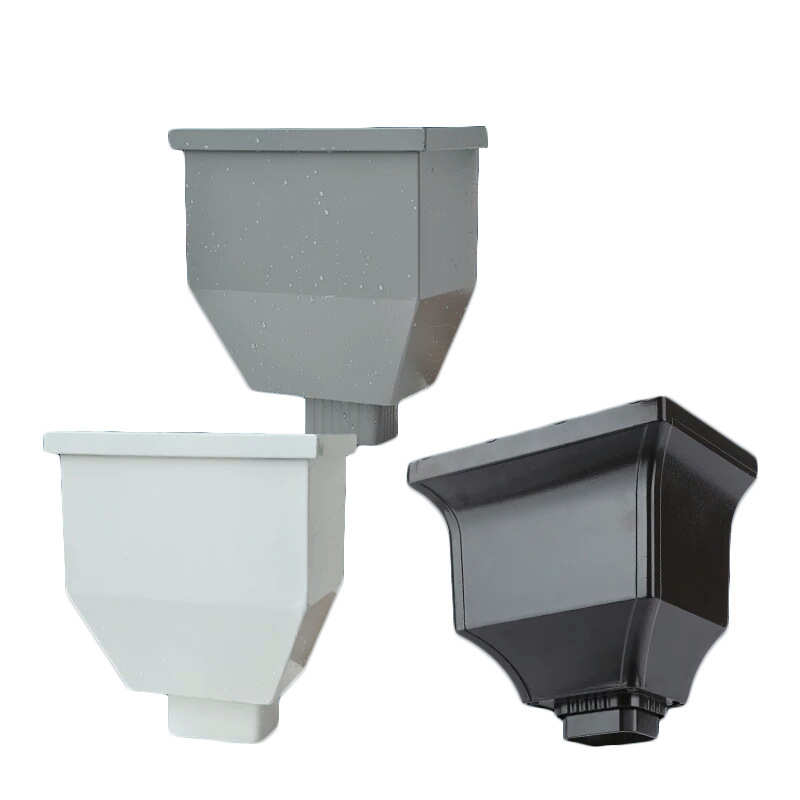 品排水管方形水斗雨落成天沟水斗别墅雨室外铝合金雨水管屋檐圆形