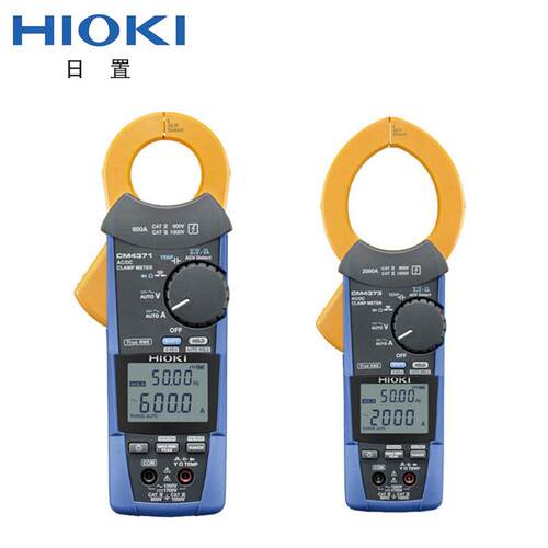 日置HIOKI CM4371高精度交直流钳形表CM4373数字钳形电流表 600V