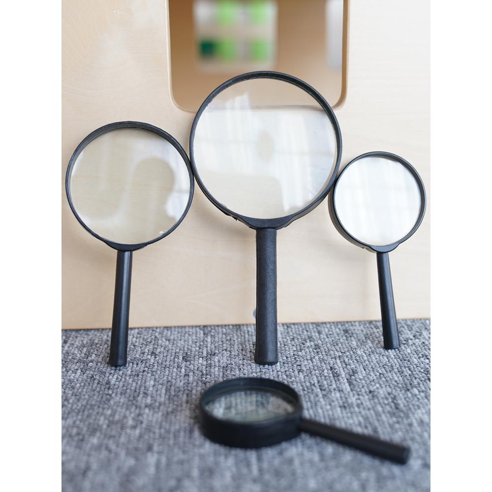 幼儿园儿童放大镜小班科学区表演道具材料植物角玩具自然感统工具