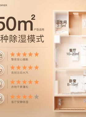 斗禾型除湿器家用除湿机吸桌面小抽机湿干30906燥机卧室湿器